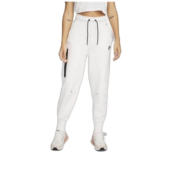 Nike Womens Standard Fit White Joggers XL - Picture 1 of 13